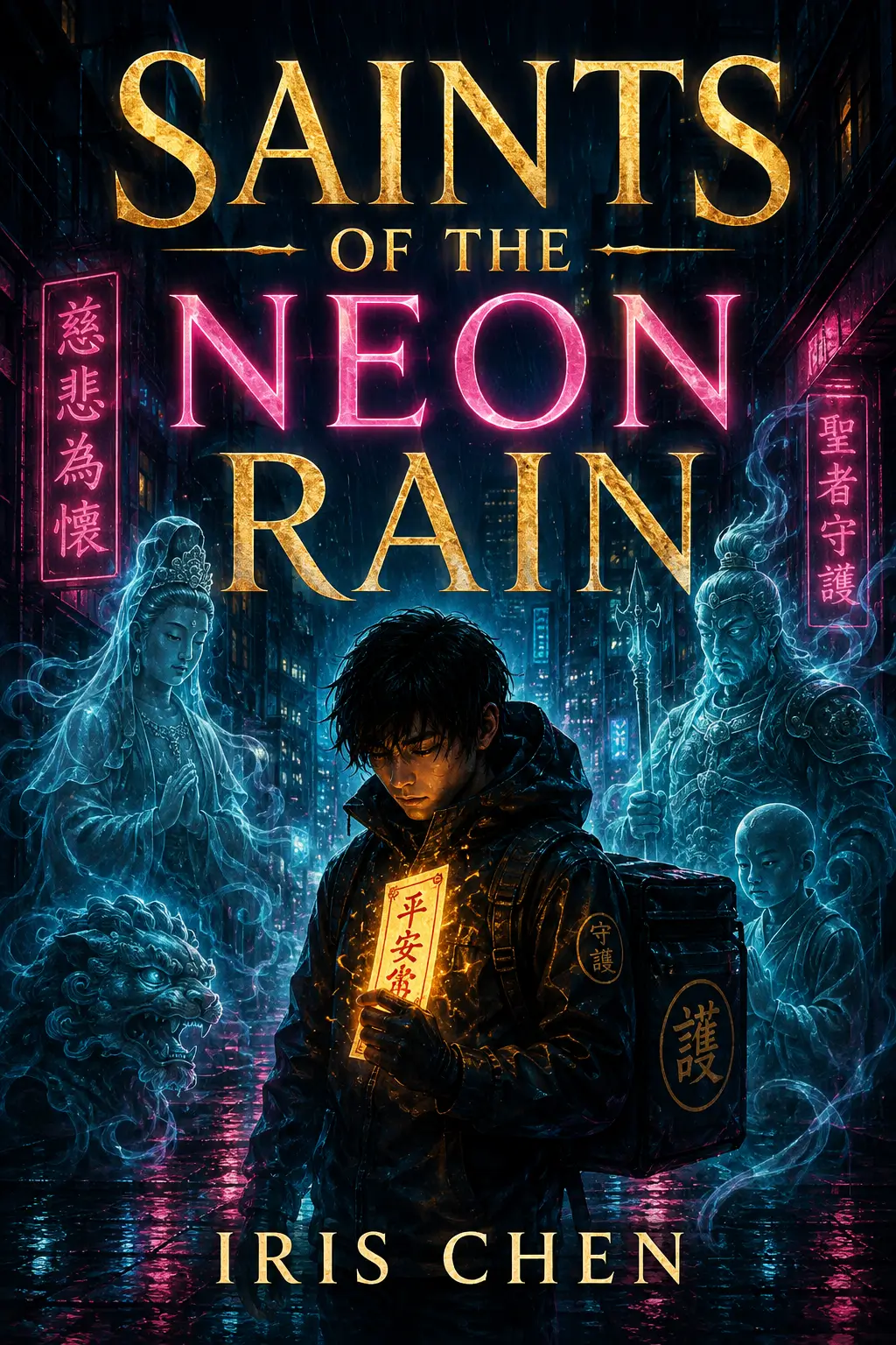Saints of the Neon Rain by Iris Chen